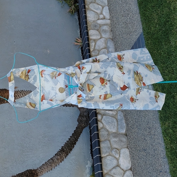 Vintage Yoshie Inaba Map print Apron - Picture 3 of 4